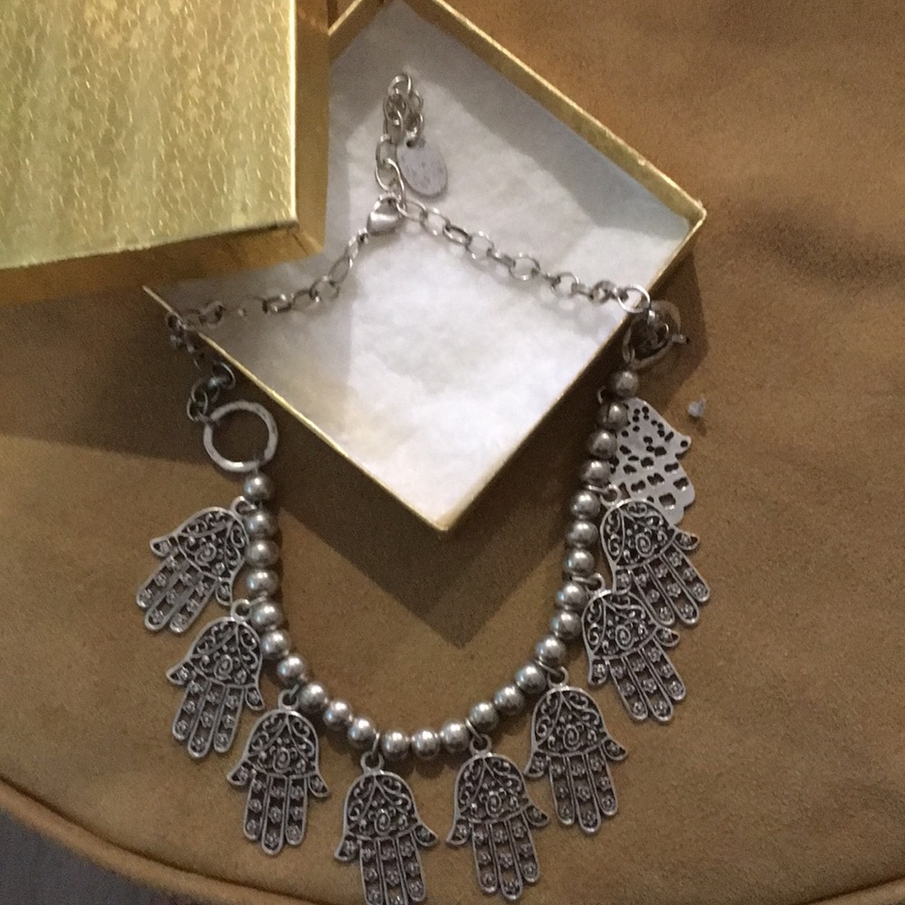 Beautiful hamsa necklace